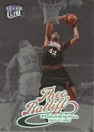 1998-99 Ultra #20P Platinum Medallion Theo Ratliff