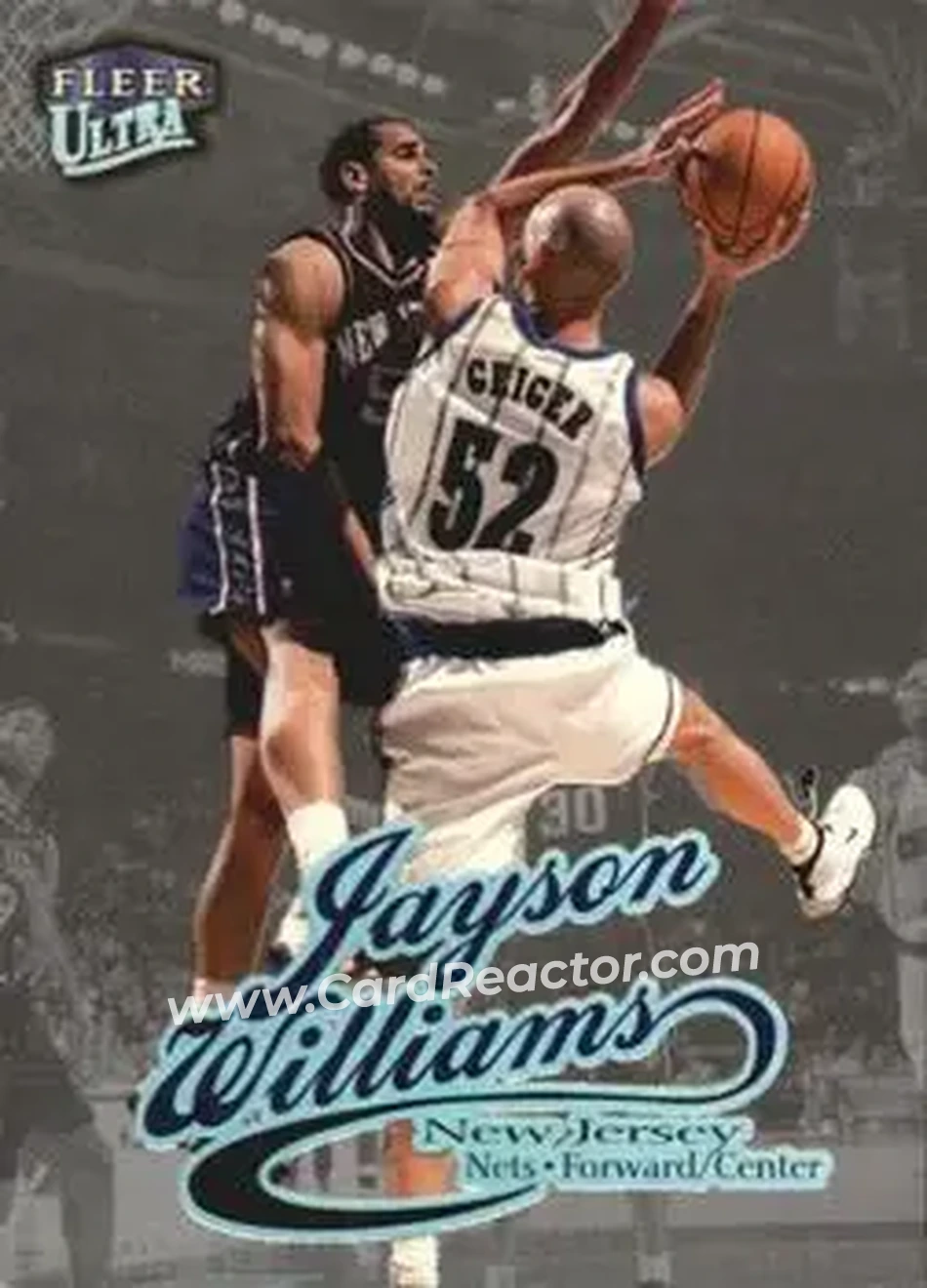 Front of Jayson Williams