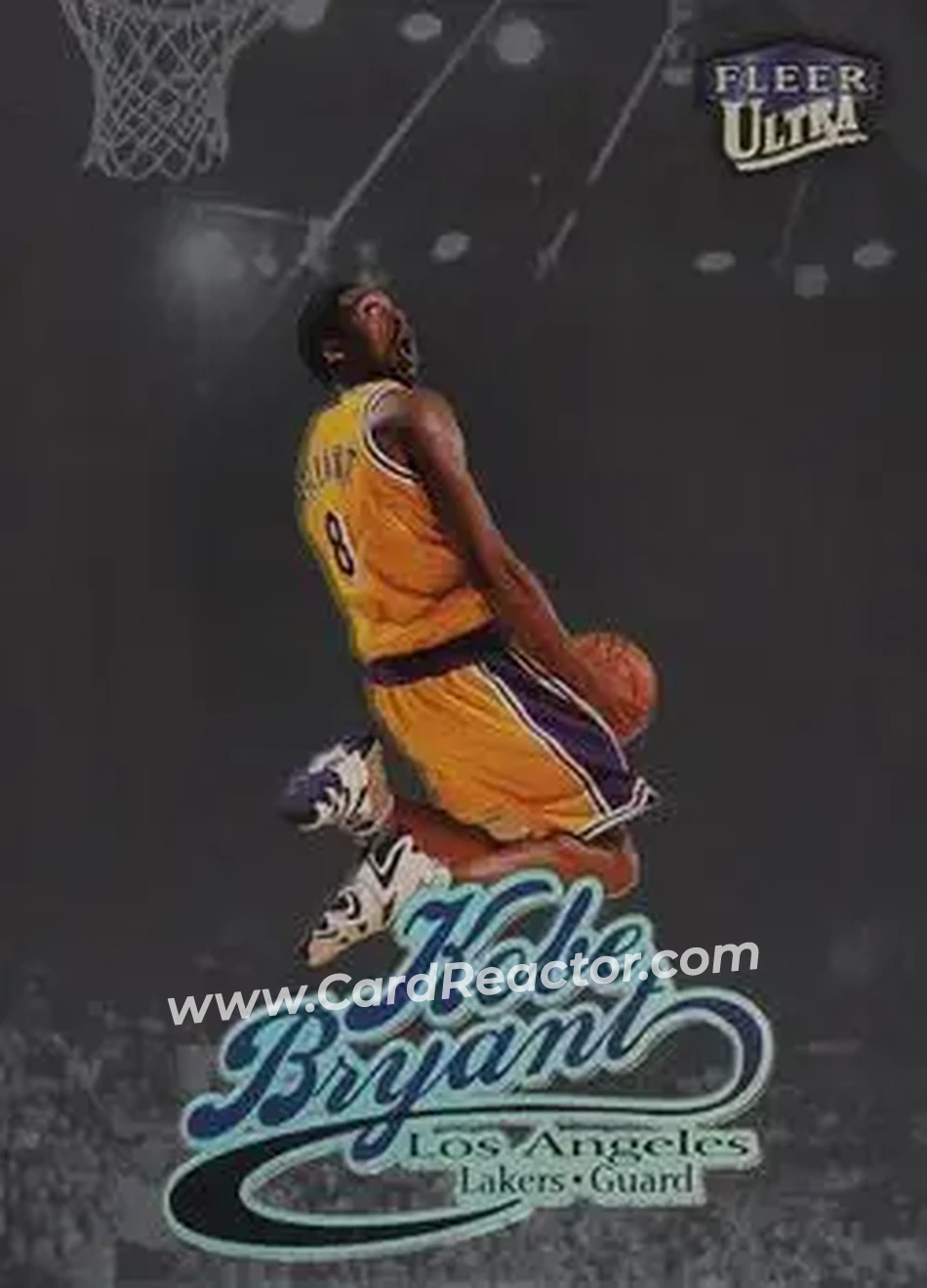 Front of Kobe Bryant
