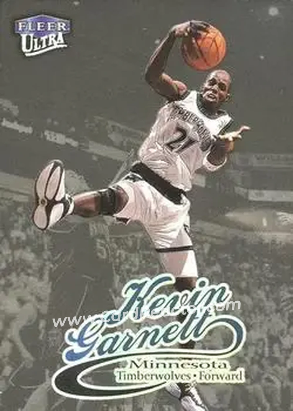 Front of Kevin Garnett