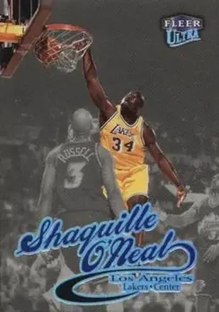 1998-99 Ultra #93P Platinum Medallion Shaquille O'Neal
