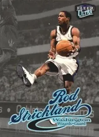 1998-99 Ultra #97P Platinum Medallion Rod Strickland