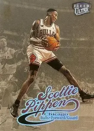 1998-99 Ultra #100P Platinum Medallion Scottie Pippen