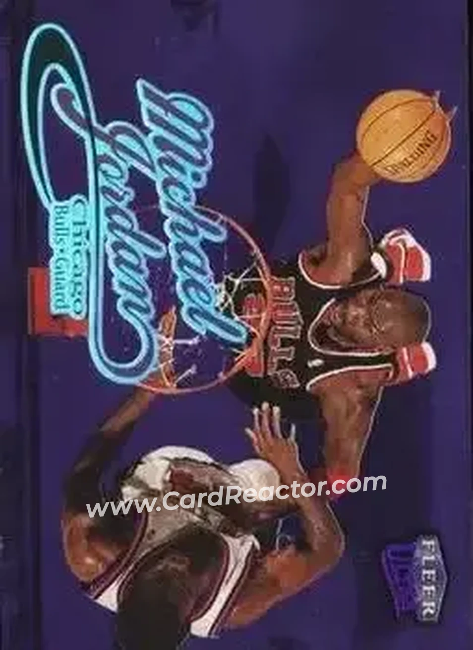 Front of Michael Jordan