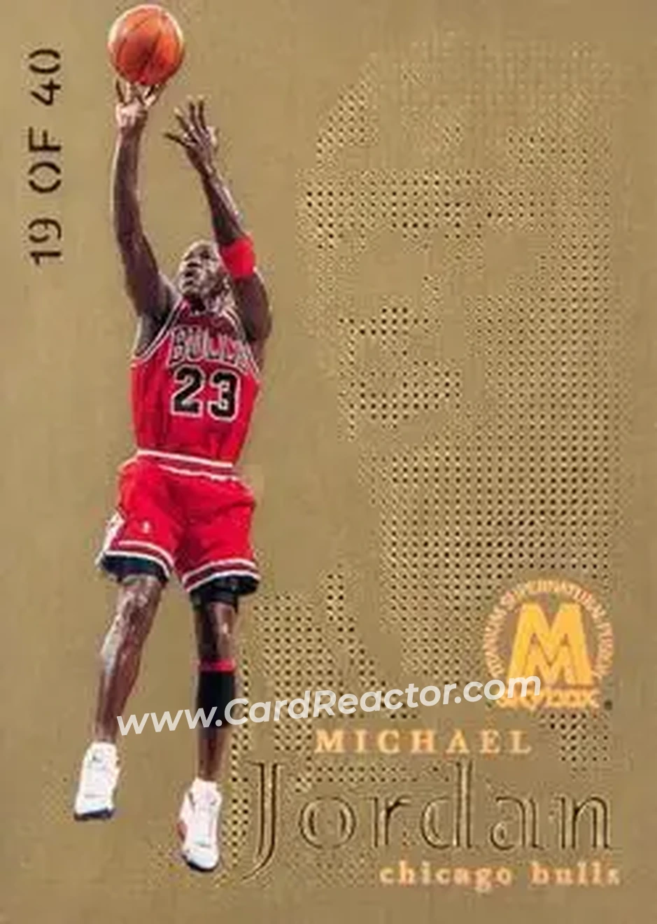 Front of Michael Jordan