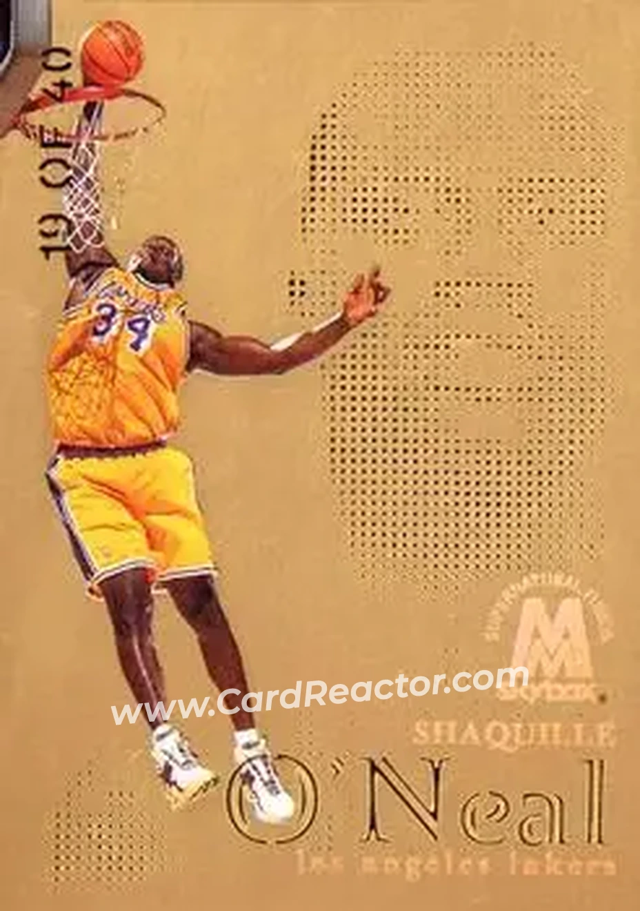 Front of Shaquille O'Neal