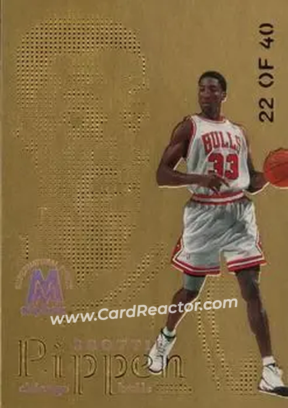 Front of Scottie Pippen