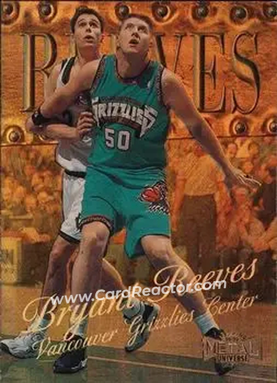 Front of Bryant Reeves