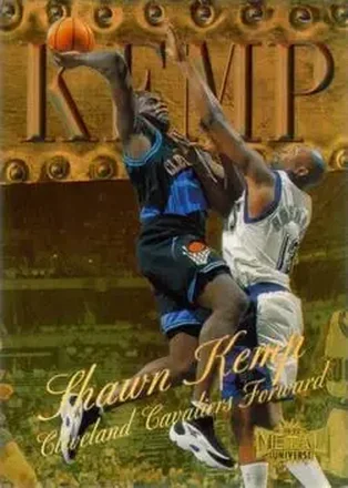 1998-99 Metal Universe #110 Precious Metal Gems Shawn Kemp