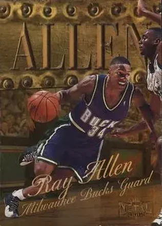 1998-99 Metal Universe #113 Precious Metal Gems Ray Allen