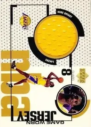 1998-99 Upper Deck - Game Worn Jerseys / Rookie Jerseys #GJ19 Kobe Bryant
