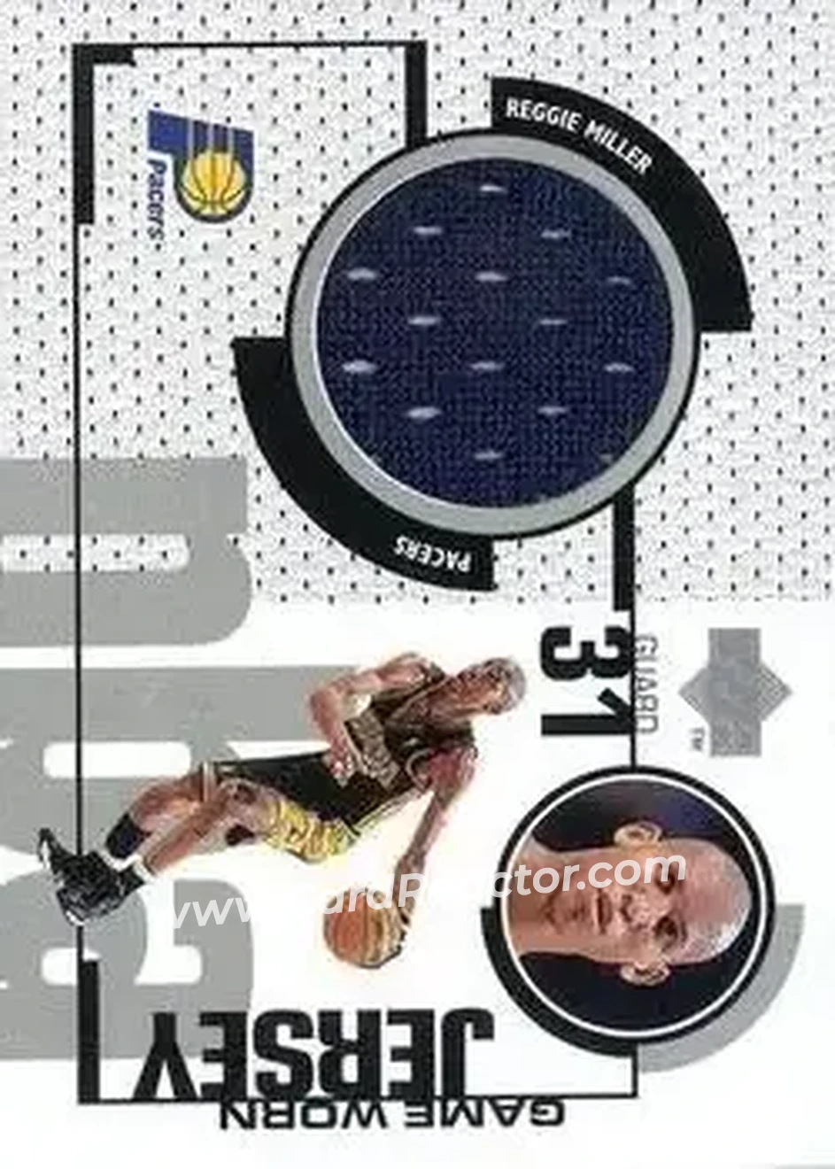 Front of Reggie Miller