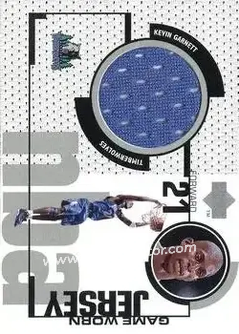 Front of Kevin Garnett