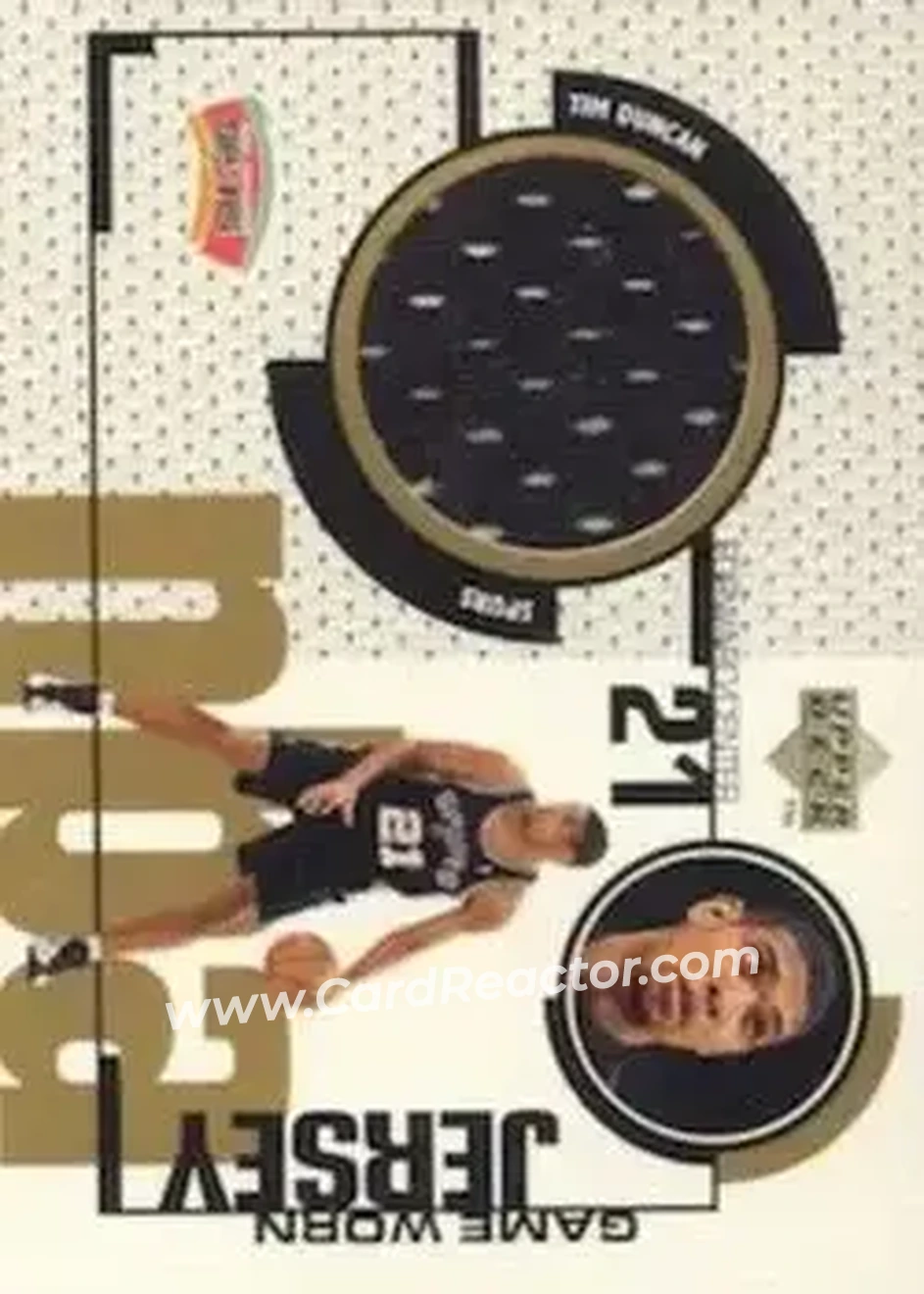 Front of Tim Duncan