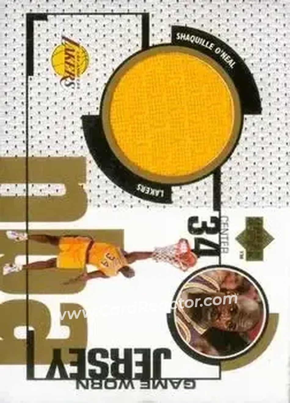Front of Shaquille O'Neal