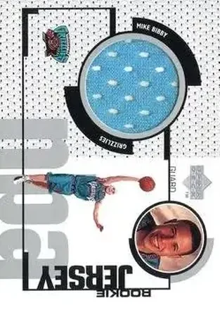 1998-99 Upper Deck - Game Worn Jerseys / Rookie Jerseys #GJ42 Mike Bibby