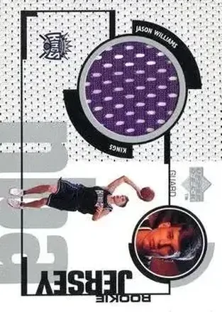 1998-99 Upper Deck - Game Worn Jerseys / Rookie Jerseys #GJ50 Jason Williams