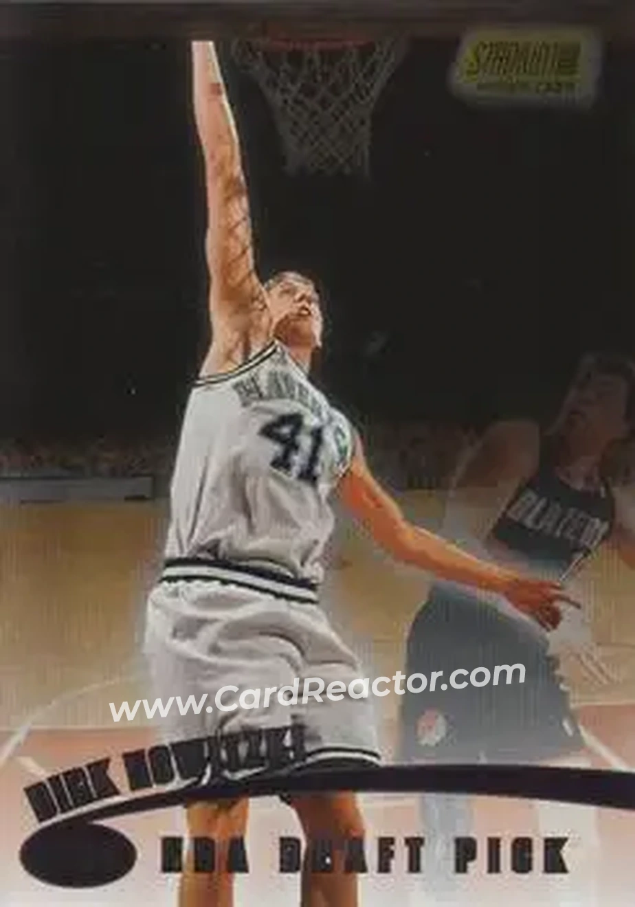 Front of Dirk Nowitzki