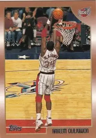 1998-99 Topps #132 Hakeem Olajuwon