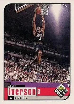 1998-99 UD Choice #105 Allen Iverson