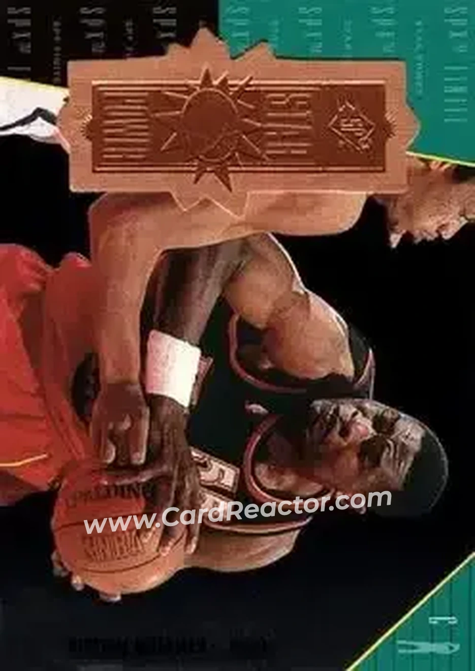 Front of Dikembe Mutombo