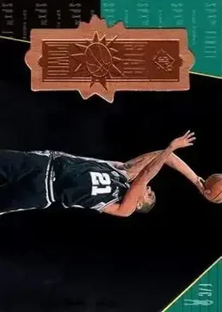 1998-99 SPx Finite #107 Tim Duncan