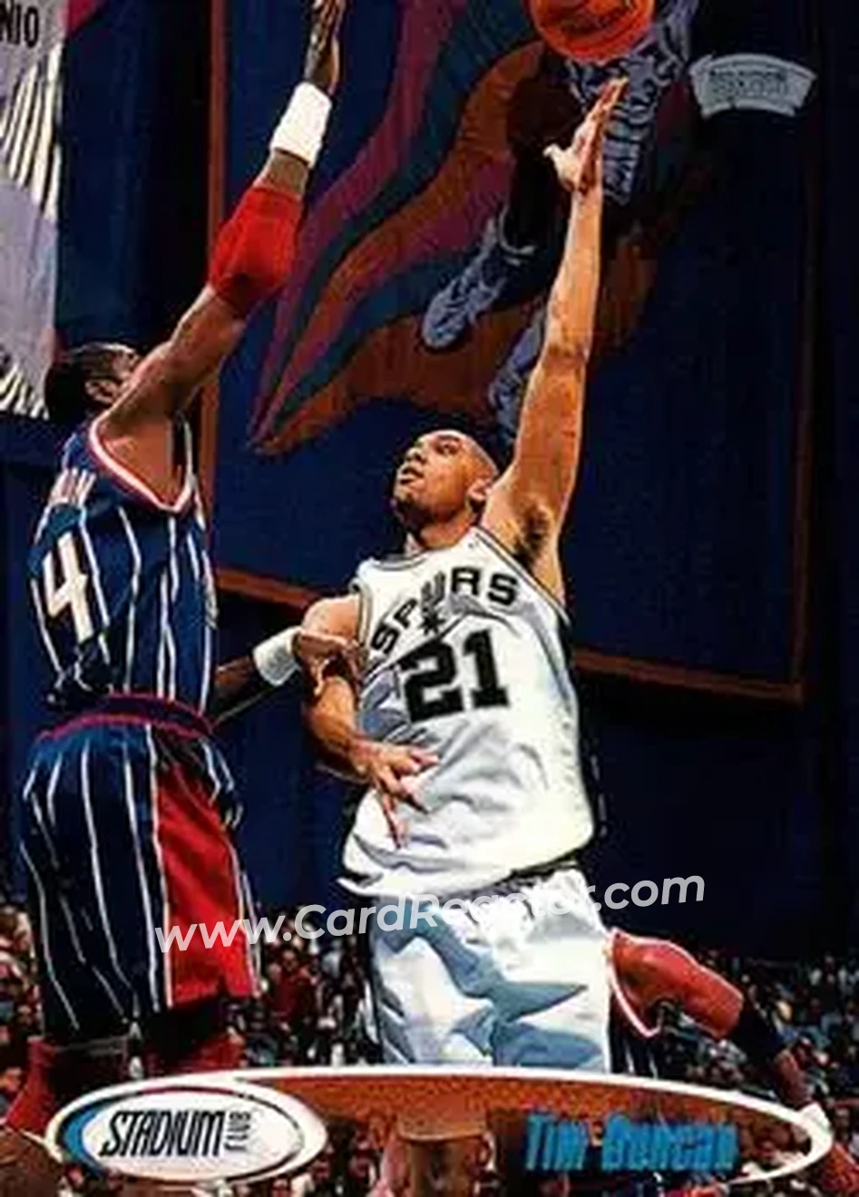 Front of Tim Duncan