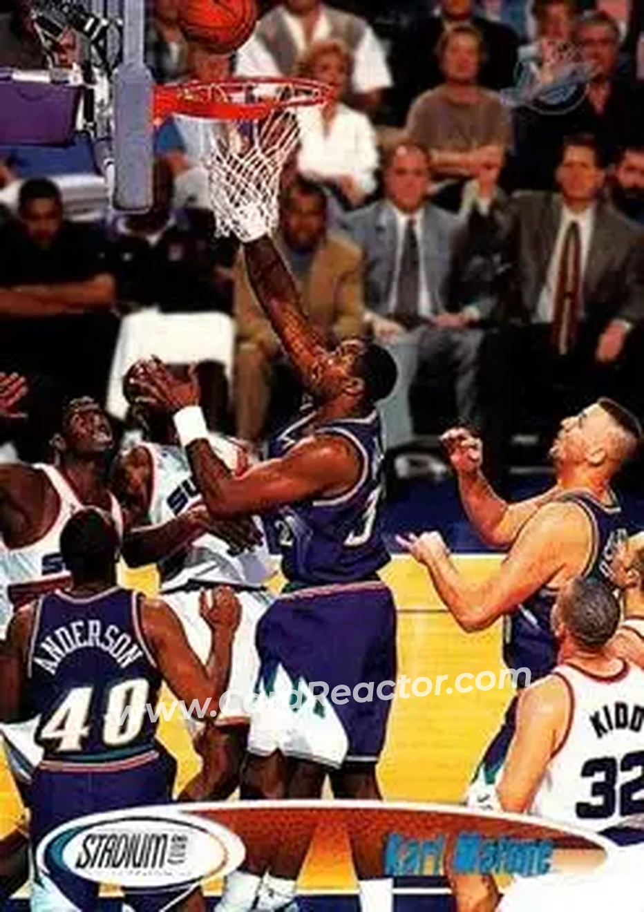 Front of Karl Malone