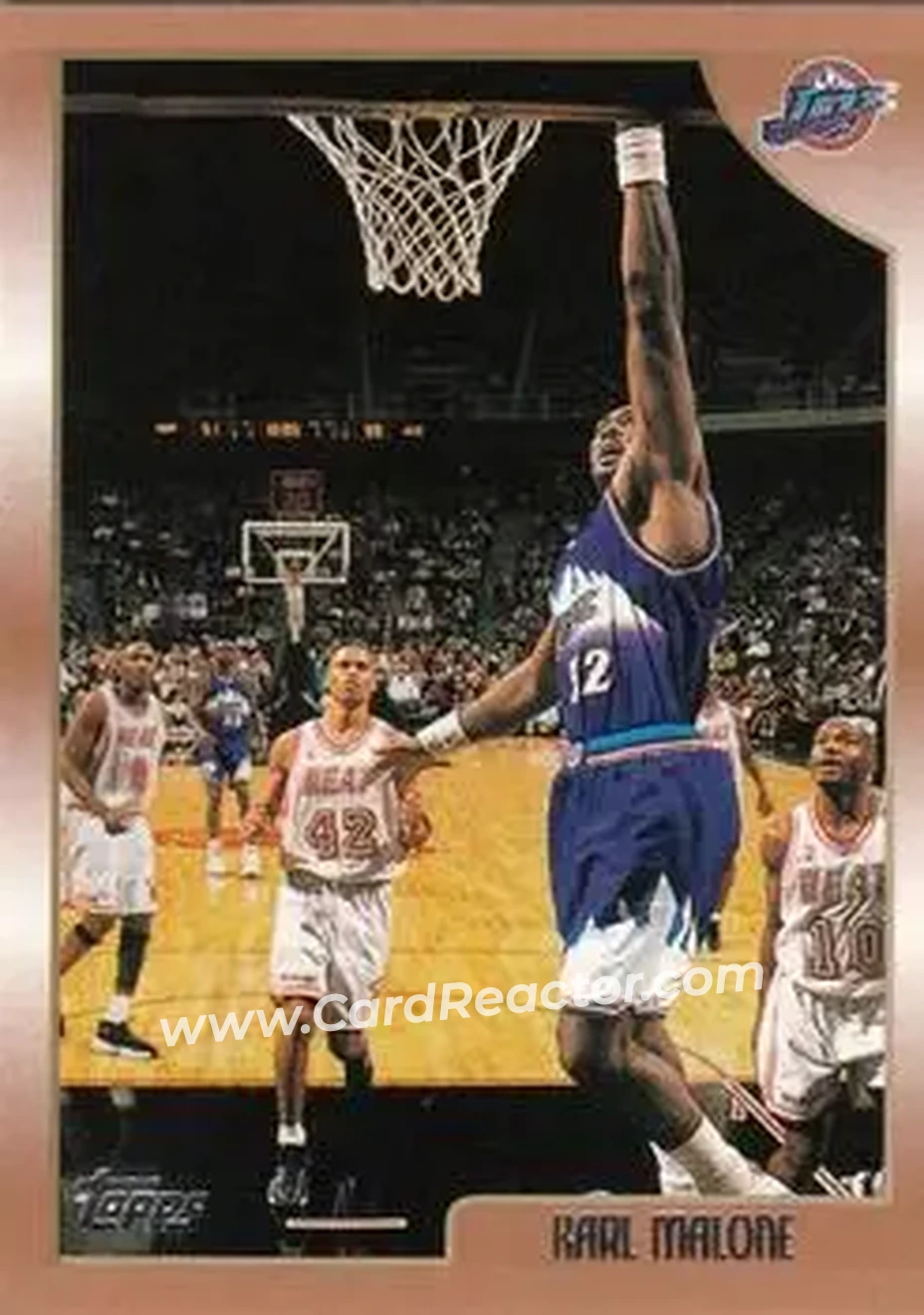 Front of Karl Malone