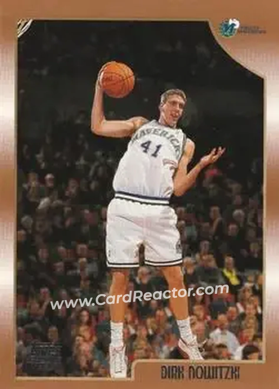 Front of Dirk Nowitzki