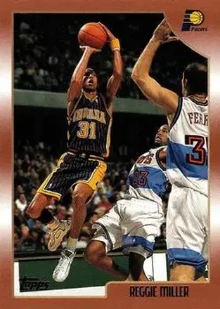 1998-99 Topps #158 Reggie Miller