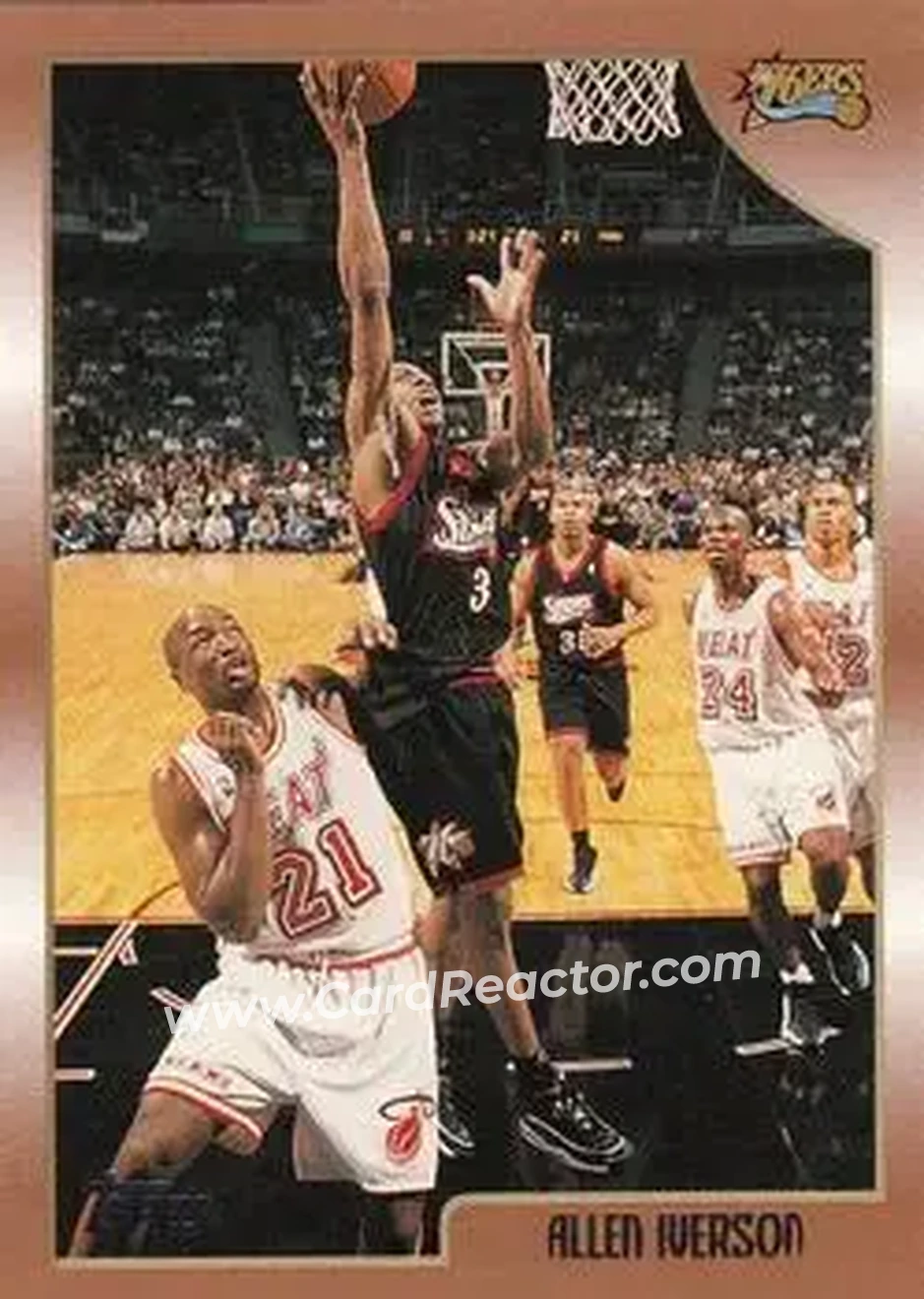 Front of Allen Iverson