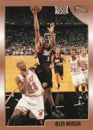 1998-99 Topps #160 Allen Iverson