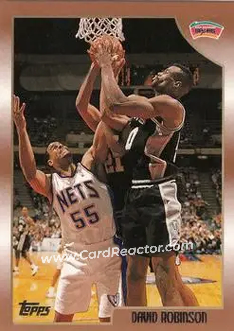 Front of David Robinson