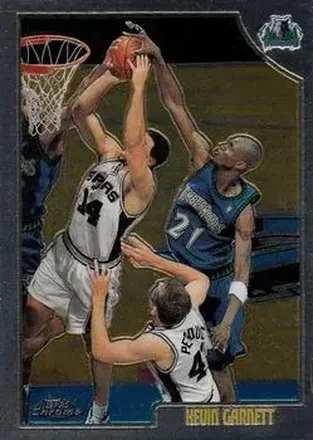 1998-99 Topps Chrome #125 Kevin Garnett