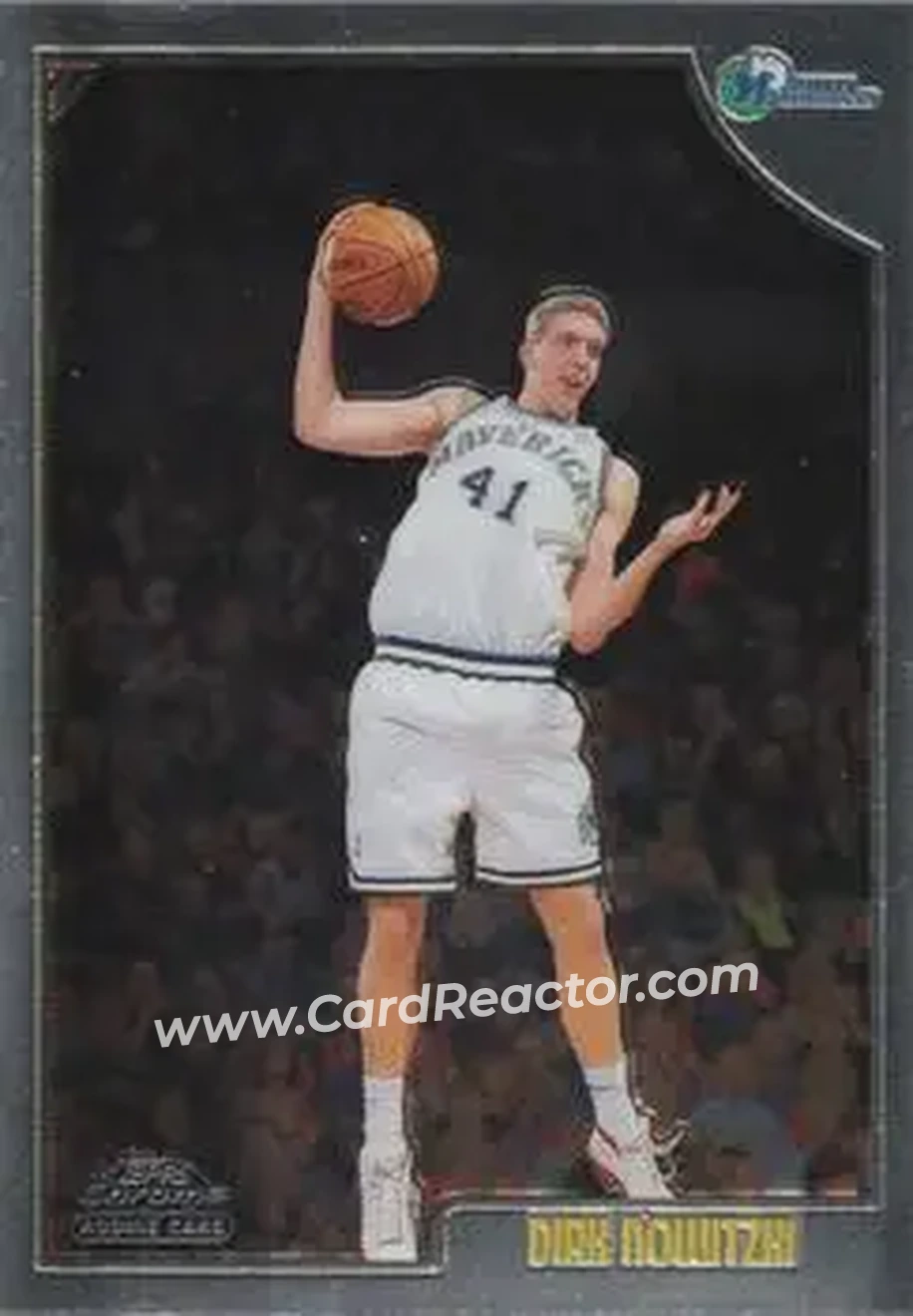 Front of Dirk Nowitzki