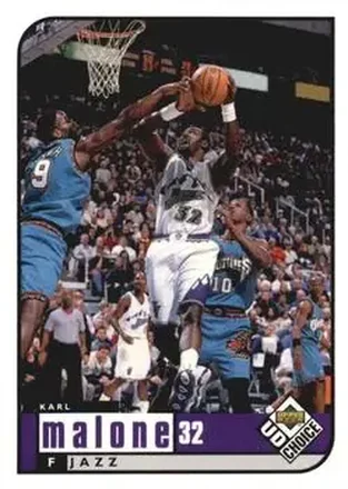 1998-99 UD Choice #143 Karl Malone