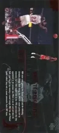 1999 Upper Deck Michael Jordan Career Collection #CC2 Bonus Blow-Up Michael Jordan