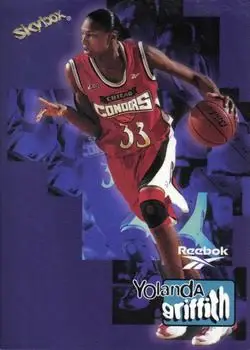 1999 SkyBox ABL - Chase #1 - Yolanda Griffith - Chicago Condors - Front