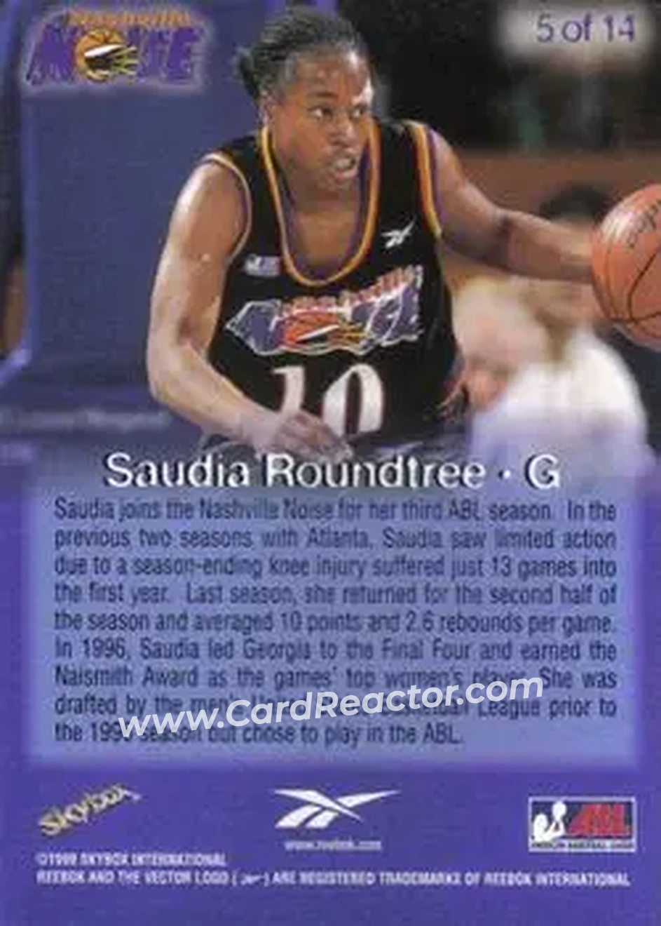 Back of Saudia Roundtree