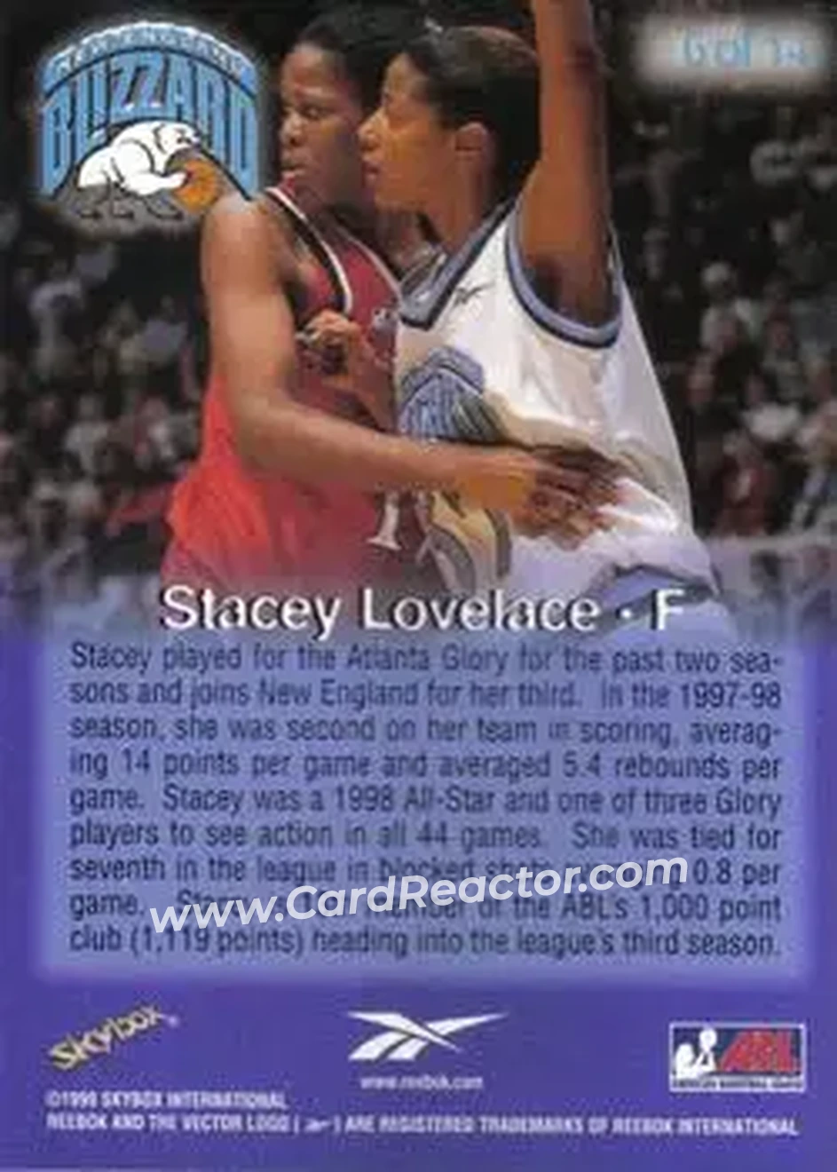 Back of Stacey Lovelace