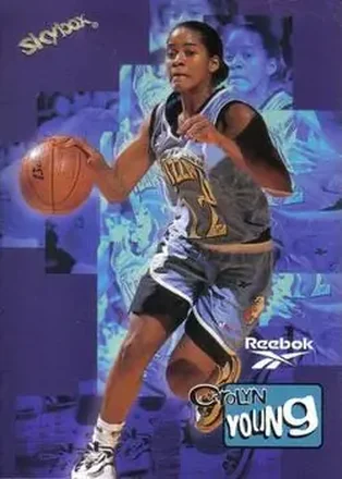 1999 SkyBox ABL #8 Chase Carolyn Young