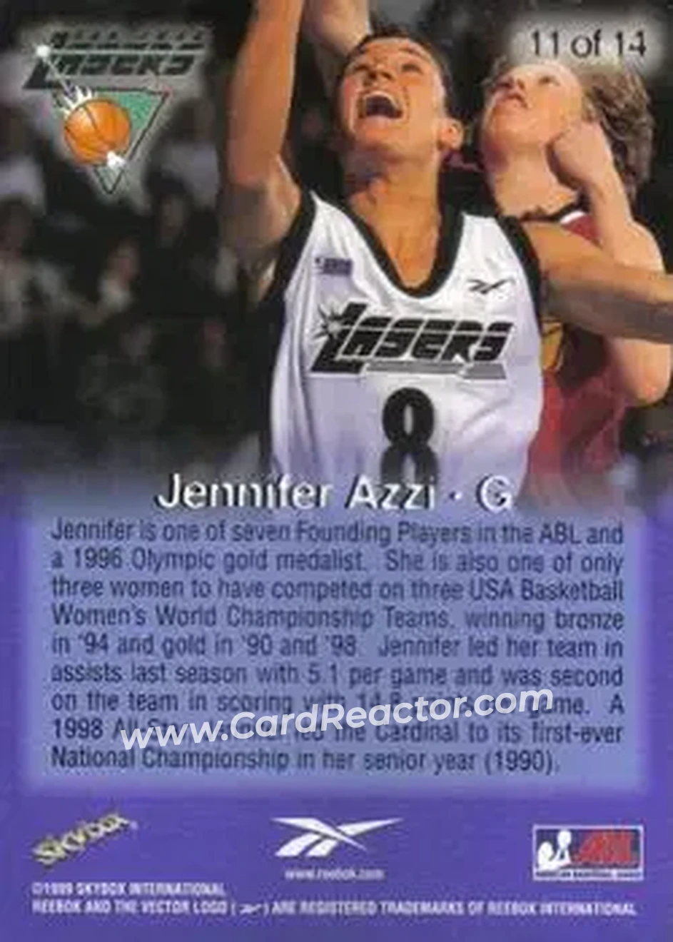 Back of Jennifer Azzi