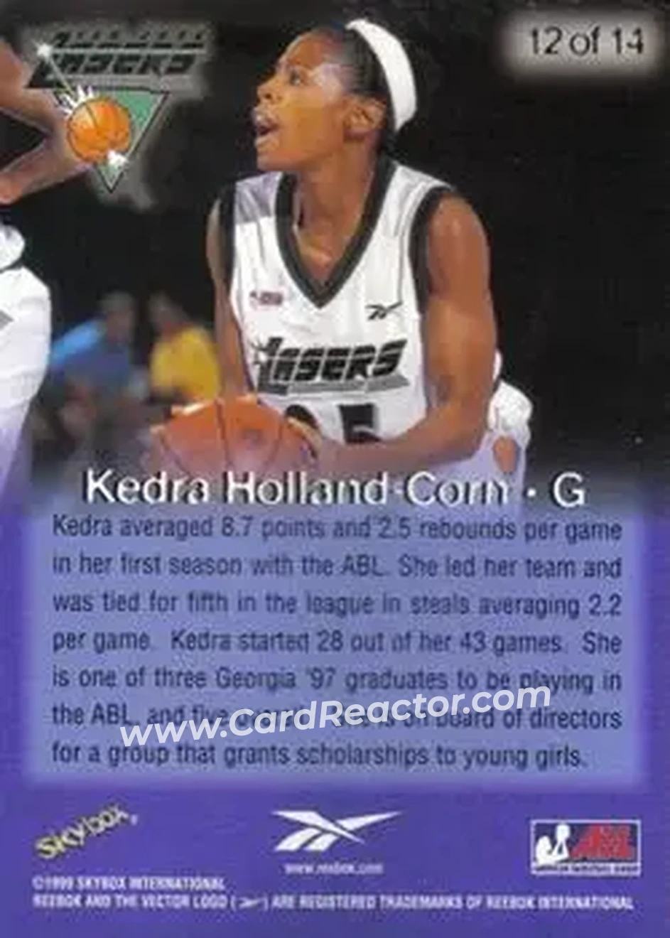 Back of Kedra Holland-Corn