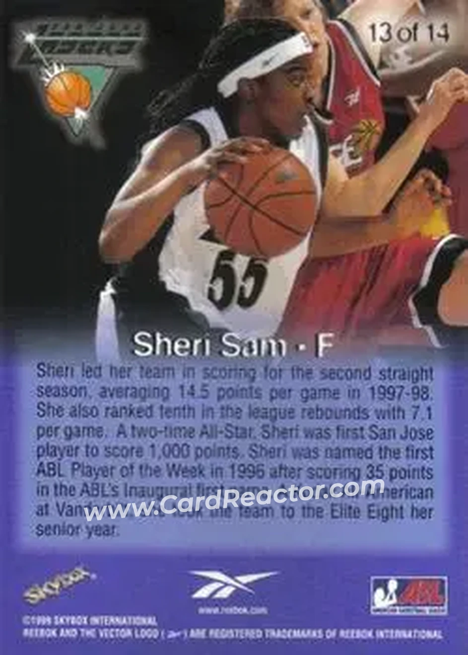 Back of Sheri Sam