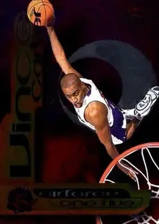 1999-00 Fleer Force #4 AF Air Force One Five Vince Carter