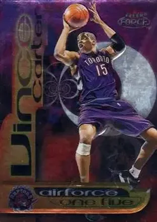 1999-00 Fleer Force #5 AF Air Force One Five Vince Carter