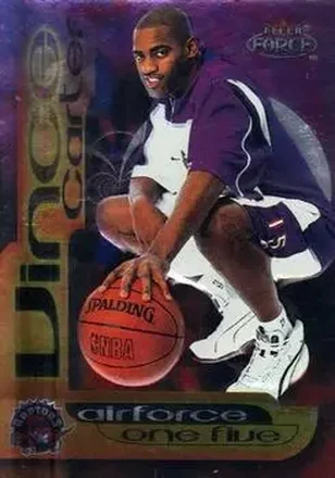 1999-00 Fleer Force #7 AF Air Force One Five Vince Carter