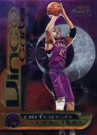 1999-00 Fleer Force #9 AF Air Force One Five Vince Carter