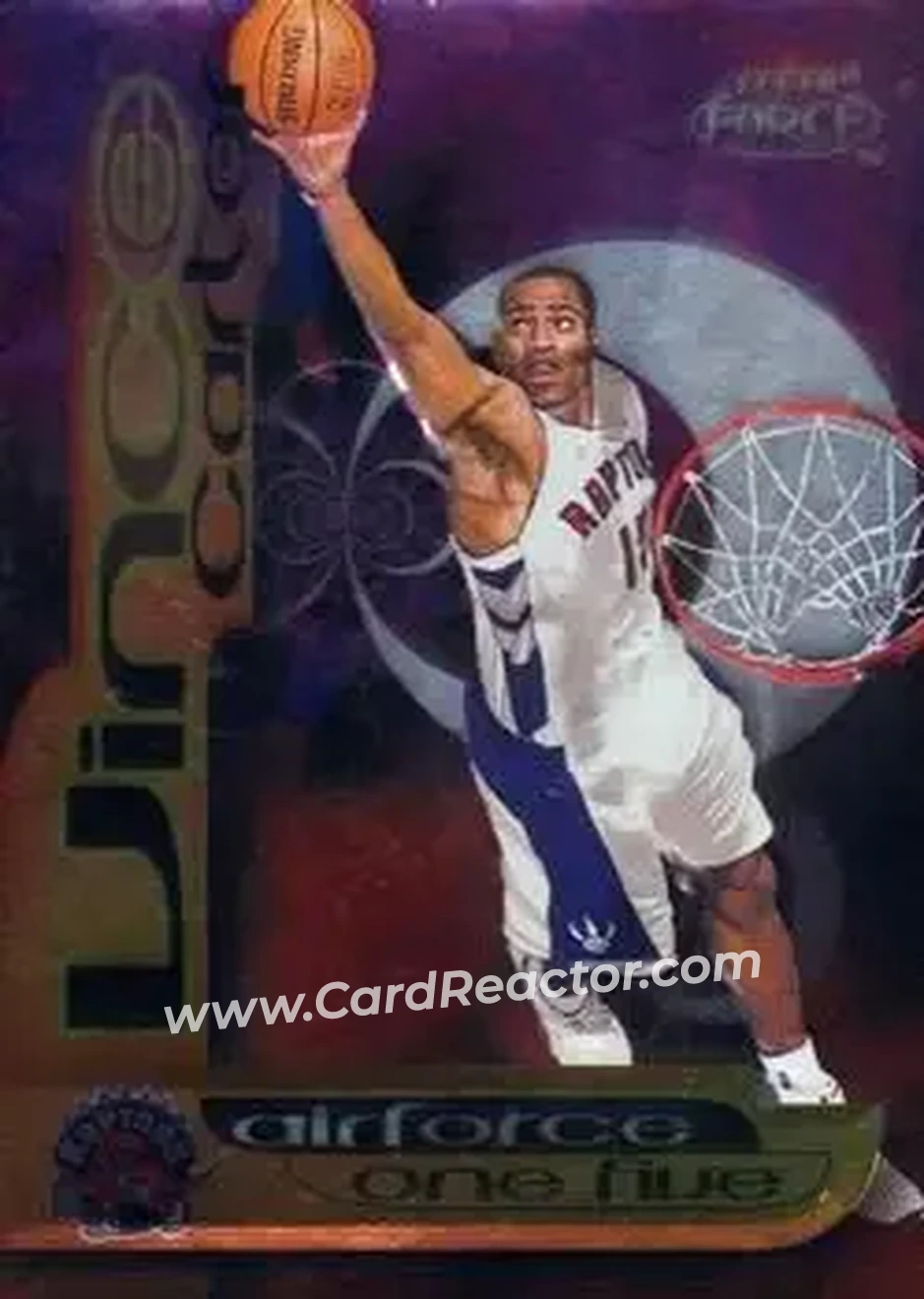 Front of Vince Carter